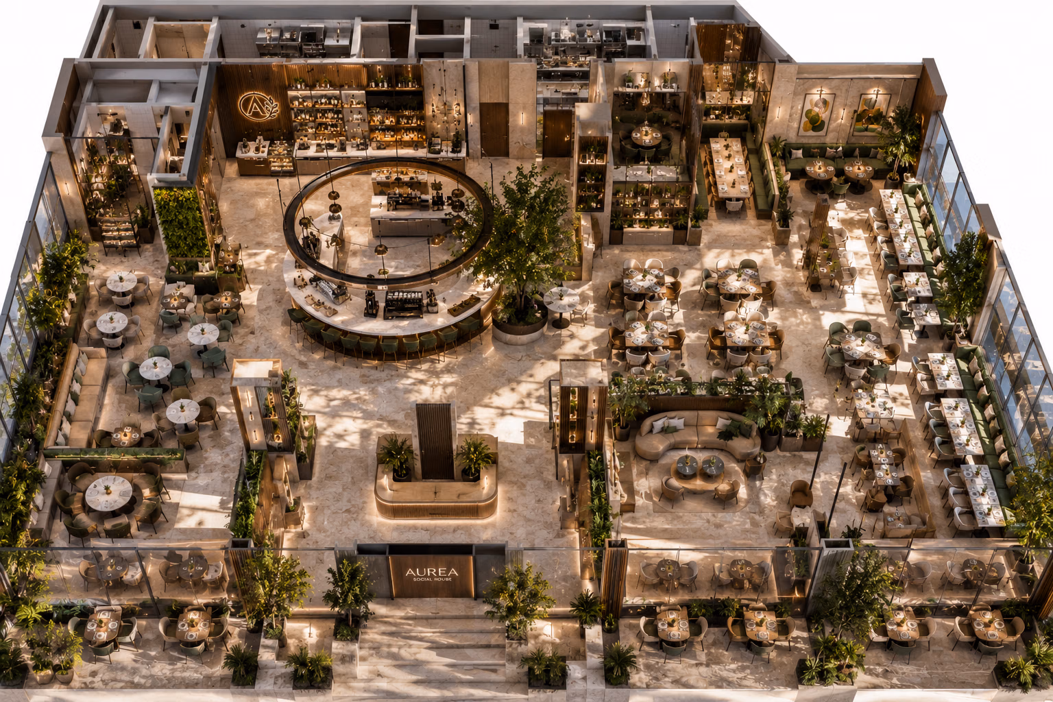 AUREA Social House — Design 2